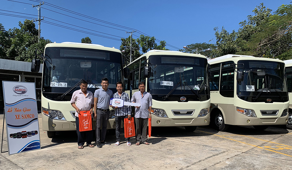 Ban giao xe Samco City I.51