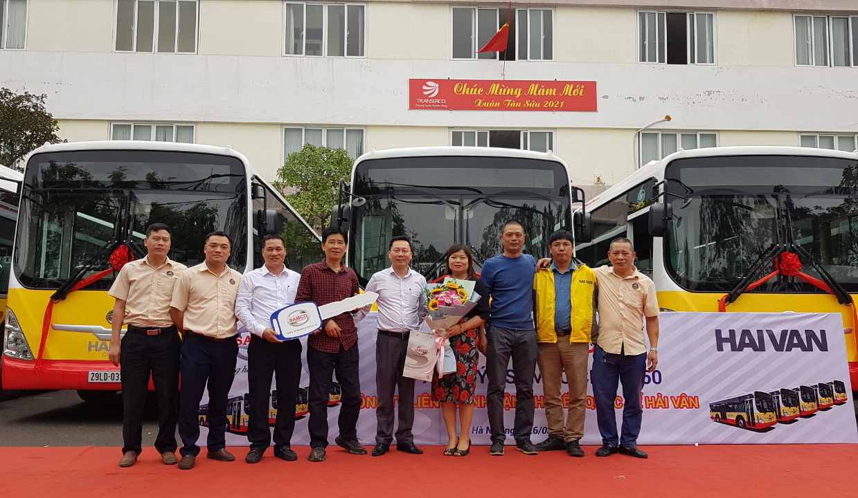 Lễ bàn giao lô xe buýt Samco D60
