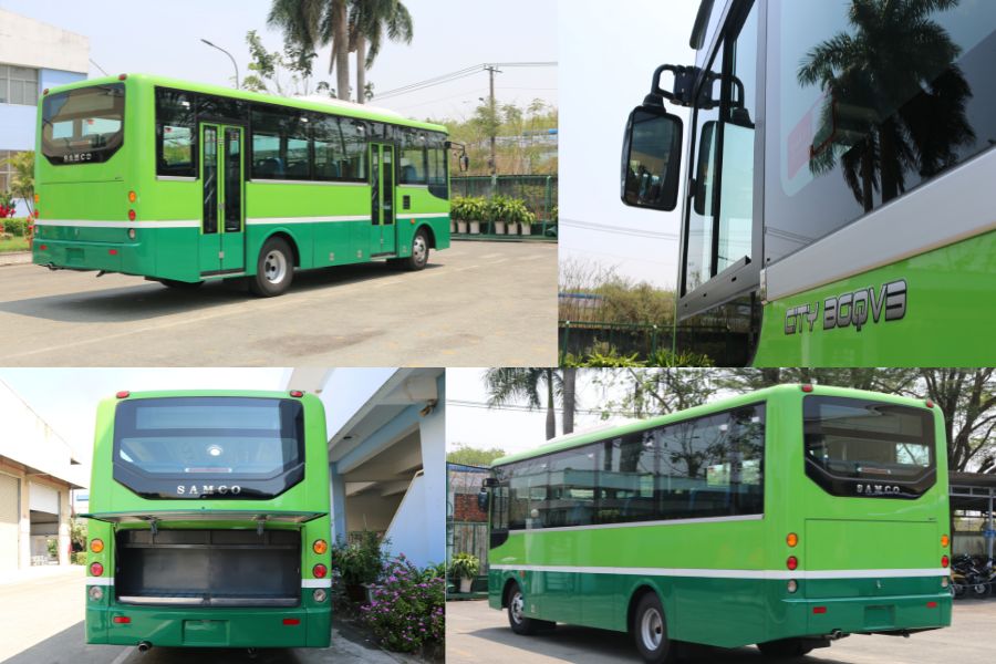 Ngoại hình xe buýt Samco CITY I.51-I.55