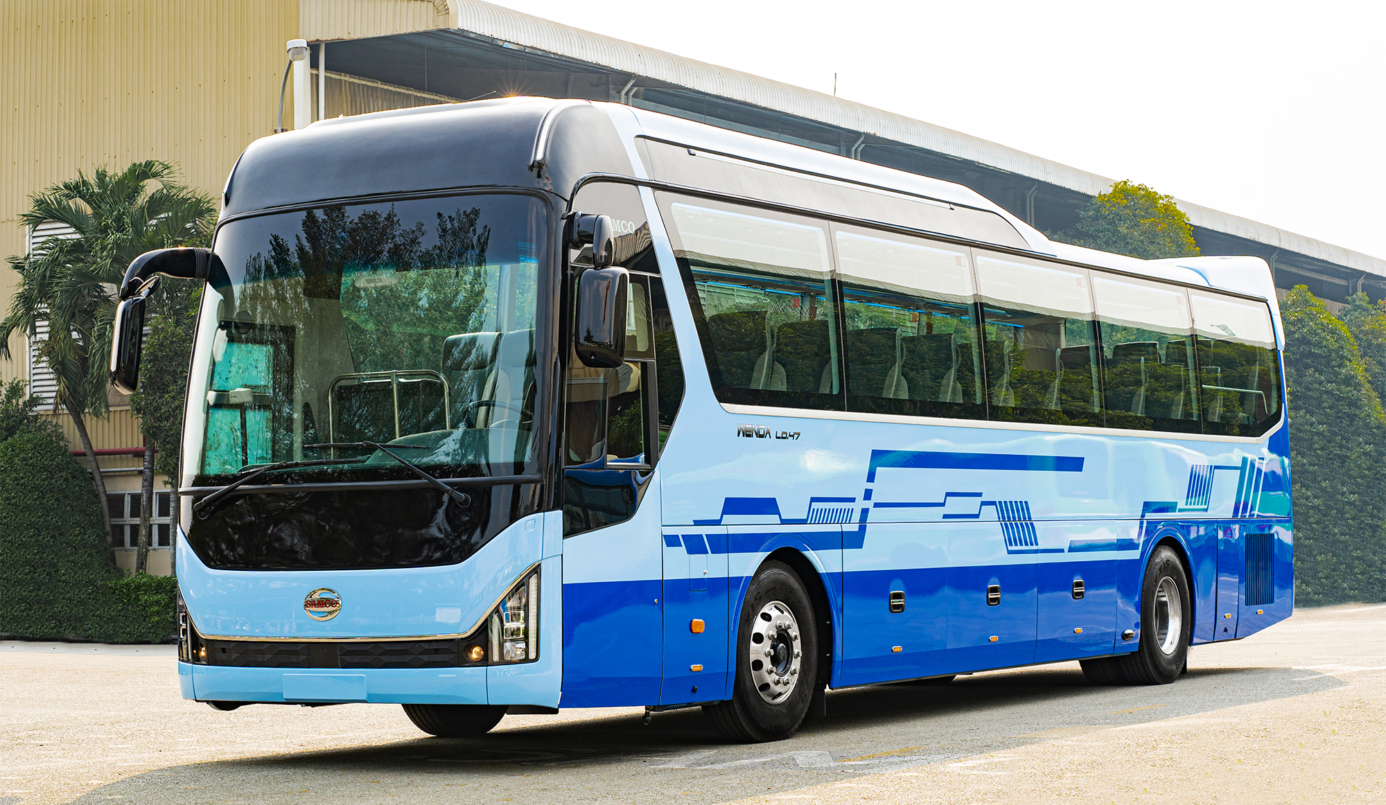Xe 45 chỗ Samco đời mới nhất 2024
